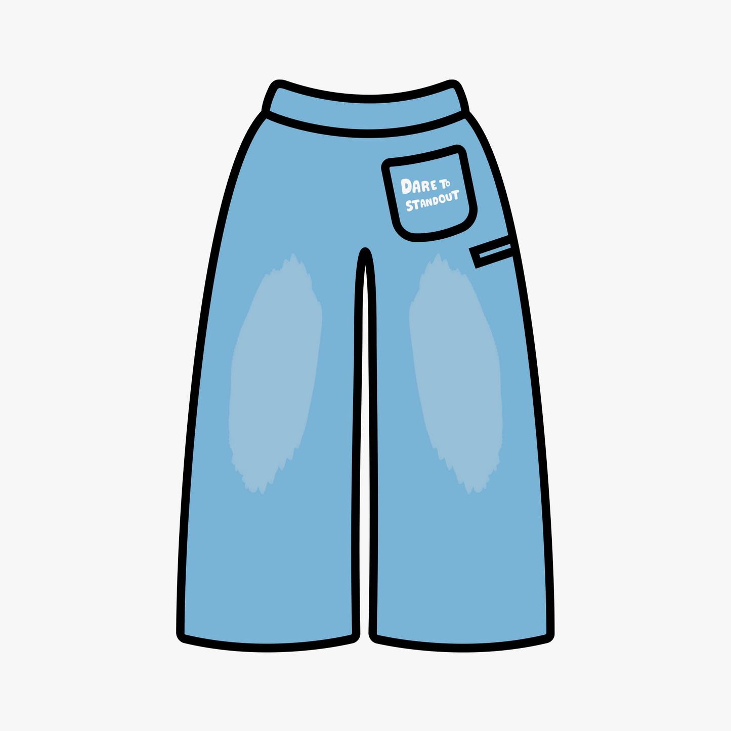 Standout 'Powder Blue' Sweatpants